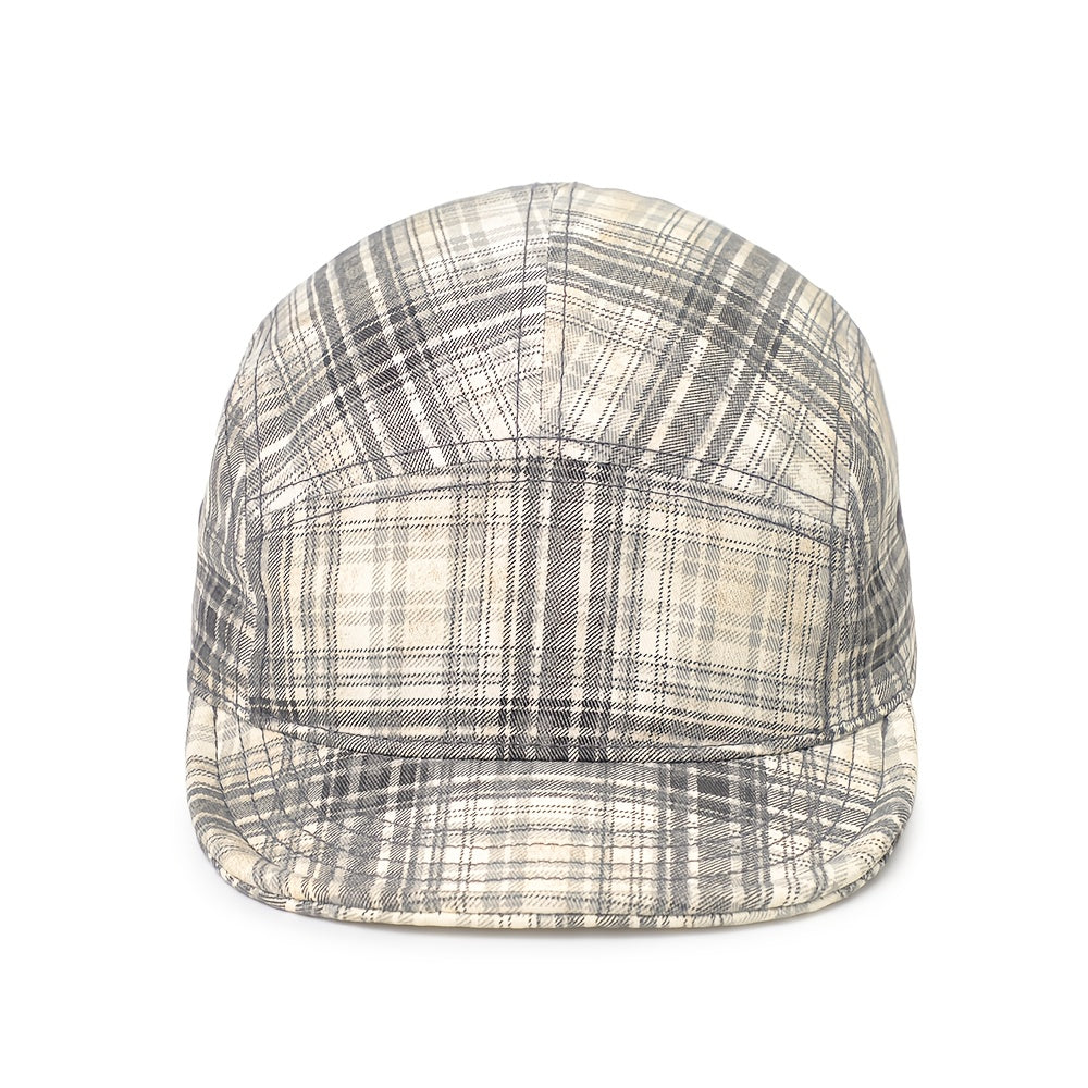 Floreya Plaid Cap Grå - billede 4